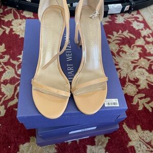 Stuart Weitzman Peach Heels